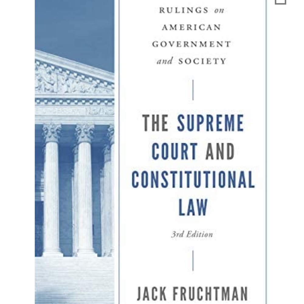 Supreme Court and Constitutional Law (Lanahan Casebook)